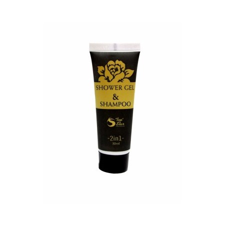 Shampoo & Body Wash 2in1 Black & Gold 30 ml
