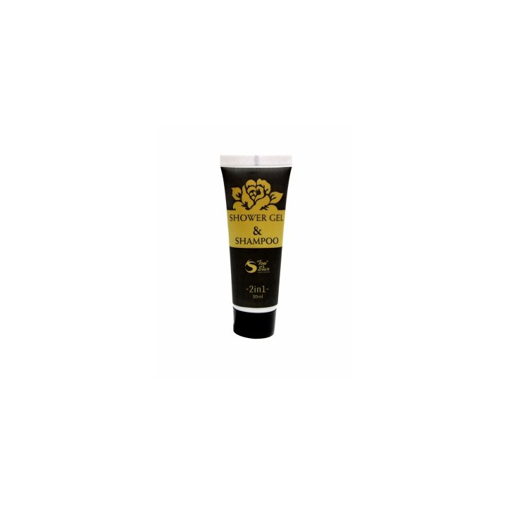 Shampoo & Body Wash 2in1 Black & Gold 30 ml
