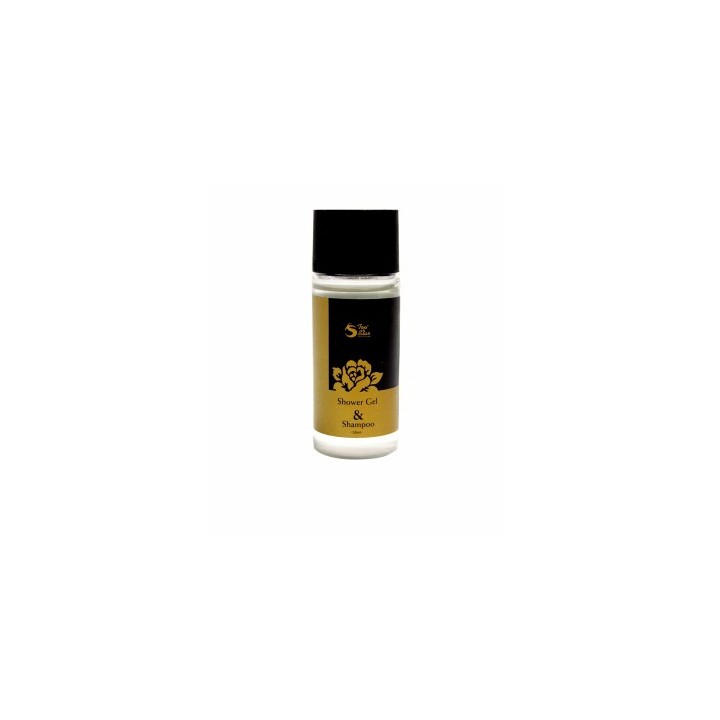 Shampoo & Body Wash 2in1 Black & Gold 35 ml